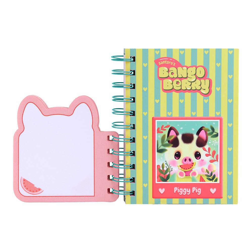245784-EC Notes spiralni Bangoberry Piggy Pig 200 + 80 stranica 11.5x14.5 P6