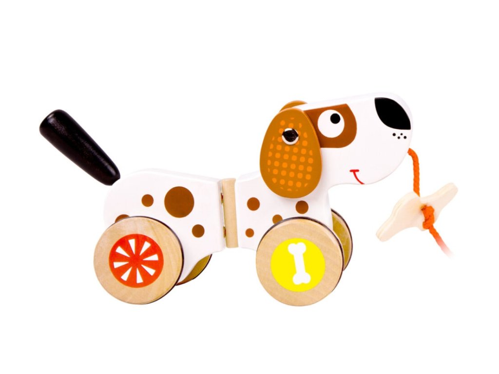 225785 Drveni pas s uzicom