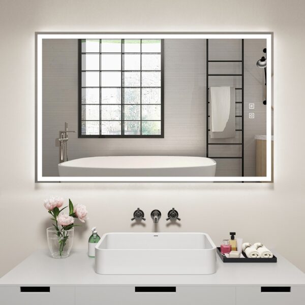 61-P-HC1016 Ogledalo PROSPEROUS 800x600, led touch & fog free