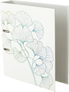 50033409 Registrator A4 široki samostojeći maX.file Greenline Ginkgo Herlitz