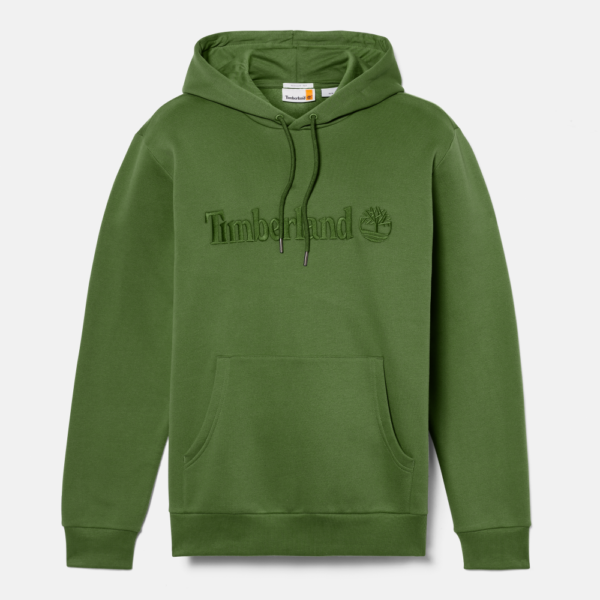 Timberland MUŠKA MAJICA S KAPULJAČOM EMBROIDERY TONAL zelena L