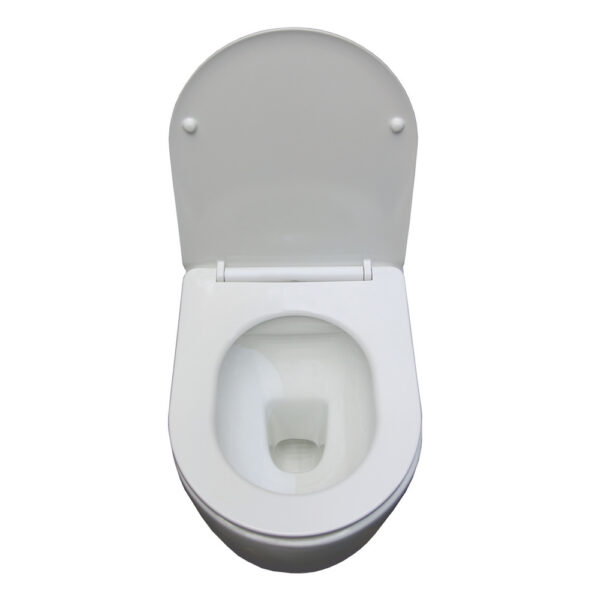 65151888 WC školjka RIMLESS MONDO VISEĆA SA SJEDALOM